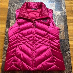 The North Face Pink Quilted Vest